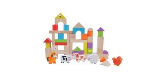 Baby and Toddler Wooden Puzzles and Building Blocks Mixed Joblot for Resale 17pc