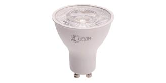 100 GU10 LED Bulbs (10 x 10-Pack), Levin 6W, Cool White 6500K, Non-Dimmable, Flicker-Free, 60° Beam Angle, Energy Efficient Spotlight Bulbs