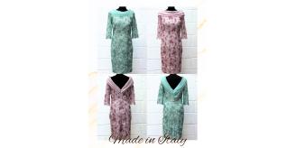 High Quality Occasion Wear Dress | Made in Italy | Big Sizes Available from 8-24