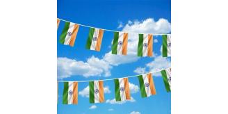 INDIA Buntings Flags PVC