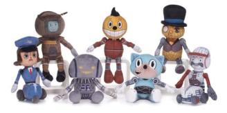 12"/30cm Electric State S/3 7 Assorted Toy Plush| Wholesale UK (8096)