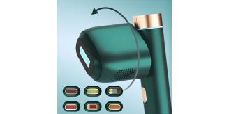 5pcs-Aolemon 330° Rotation Head IPL Laser Hair Remover - Painless Six Heads Permanent Hair Reduction Salon Quality|GCBT001-5pcs|UK SELLER