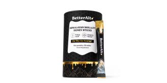 BetterAlt Shilajit Honey Sticks - Natural Energy & Wellness Support