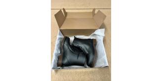 20x Women's Lace Up Boots, Matt Black, Size 3 - Ladies Boots - WHOLESALE