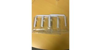 625x Airport Approved Clear Travel Toiletry Bag Security Hand Luggage Liquids UK