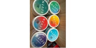 NEAFS Nicotine Pouches - LUSH ICE Regular (8mg) 250 x cans of 25 pouches (£6.49 RRP per can, £1,622.50 RRP for joblot)