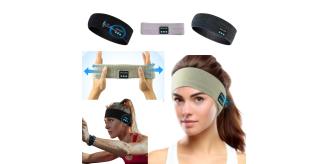20pcs-Adjustable Sport Bluetooth Headband Waterproof Headphones Wireless Sleep, Relaxation, Travel & Insomnia Relief-Mixed|GCBT021-20pcs-Random|UK SEL