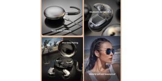 20pcs-Mini Wireless Sleep Earbuds – Bluetooth 5.3, In-Ear Noise-Cancelling with Mic, 24H Playtime, Waterproof, LED Display, Touch Control, USB-C Cha