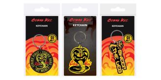288 x COBRA KAI 2D Keychains – 3 Assorted Designs | RRP £2.99 Each | Huge Clearance Discount