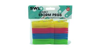 WHOLESALE JOBLOT OF JUMBO STORM PEGS - 24 PACK