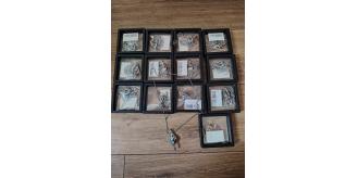 Job lot x 15 skeleton hand necklaces
