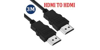 50pcs HDMI CABLE HIGH LCD HDTV PS3 Xbox 360 SKY 3m