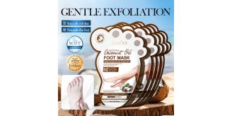 30pcs-SADOER Softening Coconut Oil Intense Hydration Foot Masks|GCMK011-Foot-30pcs|UK SELLER