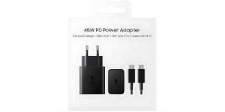 30 x 45W PD USB-C Fast Charger EU Plug with USB-C to USB-C Cable — Brand New Joblot