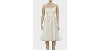 Elise Ryan Sleeveless Tulle Evening Dress