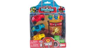 60 x Zomlings Series 5 Race Set – 3 Racing Cars & Figures | Wholesale Toy Pack