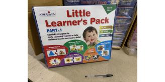 Creative Educational Little Learners Packs - 90 pieces total (30 each of 3 sets)