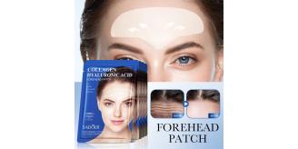 100pcs-SADOER Hyaluronic Acid Anti-Ageing Collagen Smooth Forehead Patch|GCMK004-Forehead Mask-100pcs|UK SELLER