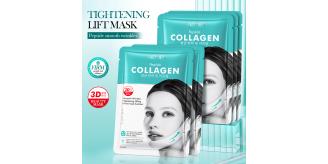 100pcs-Peptide Collagen 3D Lifting Firming Facial Masks and Chin Lift 2pc Masks |GCMK013-Peptide Mask-100pcs|UK SELLER
