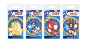 288 x SONIC 2D Keychain Set – 4 Assorted Designs (Wholesale)