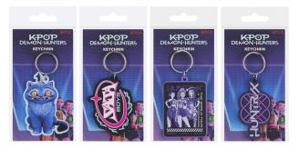 K-Pop Demon Hunters Keychains – Case of 288 (4 Assorted Designs) – RRP £2.99
