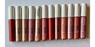 72pcs Collection Lasting Perfection MATTE Liquid Lipsticks | 8 Shades |