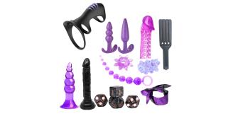 10 Sets- 15pcs BDSM Bondage & Couples Play Set - Premium Silicone Adult Toy Kit for Men & Women-Random Colour|GCAPSET038-No Box-10 Sets-Random|UK SELL