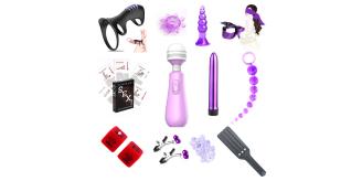 10 Sets- 12pcs Couples Bedroom Adventure Set – Magic Wand Massager, Position Game Cards, Sex Dice, & Sensory Accessories|GCAPSET030-No Box-10 Sets|U