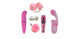5 Sets - 5pcs Sexy Game Vibrators Bondage Play Set for Couples|GCAPSET023-5pcs-5 Sets|UK SELLER