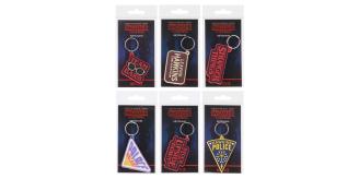 Stranger Things Keychains – Box of 288 (6 Assorted) – RRP £2.99 Each