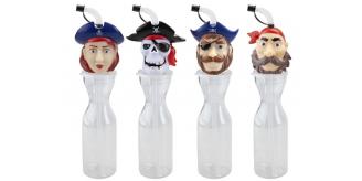 Pirate Bottles – 500ml – 4 Assorted – Bulk Pack of 96 – RRP £4.99 Each