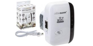 Juice Bank WiFi Repeater – Bulk Pack of 12 – RRP £14.99 Each
