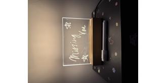 Acrylic writing Pad (new & boxed)