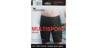 JOBLOT 12 boxed pairs Precision Sports boxed NAVY BLUE multi-sport shorts size 26-28 