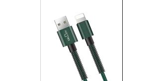 Heavy Duty Braided USB-A to iPhone Charging Cable Black/Red/Green (Mix Colors) 1M (Pack of 120)