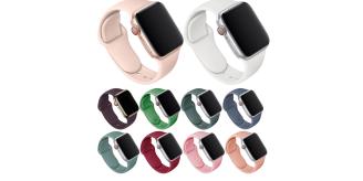400x Apple Watch Silicone Strap Bands Mixed Sizes Colours Bulk Wholesale Lot