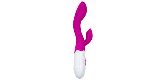10pcs-30 Modes Silicone Curve Rabbit Vibrator|GCAP052-Pink-10pcs|UK SELLER