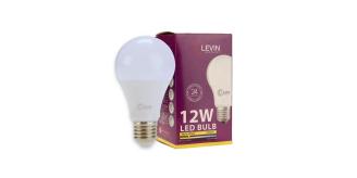 99 LED Bulbs (33 x 3-Pack) – Levin 12W LED Bulbs, Warm White 3000K, E27 Base, 95lm/W, Energy Class A, 60W Replacement
