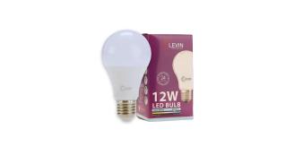 99 LED Bulbs (33 x 3-Pack) – Levin 12W LED Bulbs, Cool White 6500K, E27 Base, 95lm/W, Energy Class A, 60W Replacement