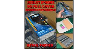 For iPhone XS Max & 11 Pro Max 9D Full Cover Tempered Glass Screen Protectors in Retail Packaging Wholesale Joblot 