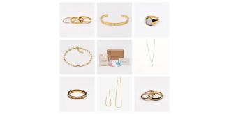 One Off Job Lot of 12 Mixed Atolea Jewellery - Rings, Necklaces & More!