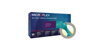One Off Job Lot of 1,200 Microflex Chemical Resistant Gloves - Size M