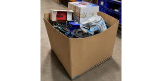 Pallet of 58 Mixed Industrial & Automotive Hoses, Reels & Airline Equipment