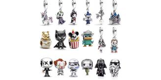 Mixed lot of S925 high quality character theme charms 