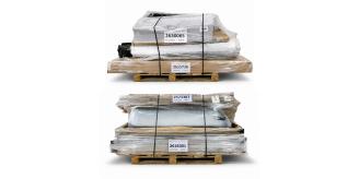 Pallets of 44 Returned B&Q Stock - Shelving Units, Doors, Panels, Etc.