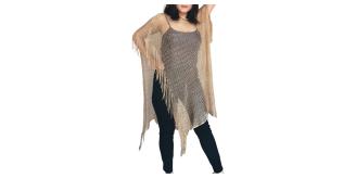 100 pcs Mix Colour Ladies Sparkle net tasselled party evening kaftan Cover Up