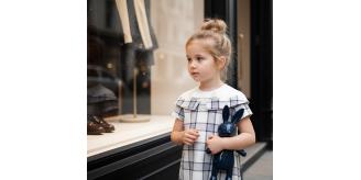 Girls Princess Dress Detachable Sleeve Party Dress Vintage Kids Outfit Age 1-9Y