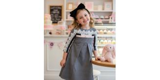 Girls Lace Party Dress Vintage A Line Flower Girl Wedding Dress 3-9Y