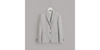 Wholesale Jot Lot of 10 Men's Club 826 Grey Summer Blazers - 36-44