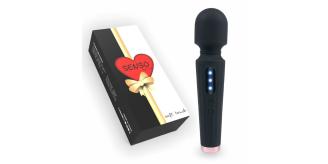 187 Units Cordless Rechargeable Massage Wand | Black | Amazon & eBay Proven | Own Brand | Registered Trademark | Wholesale Job Lot